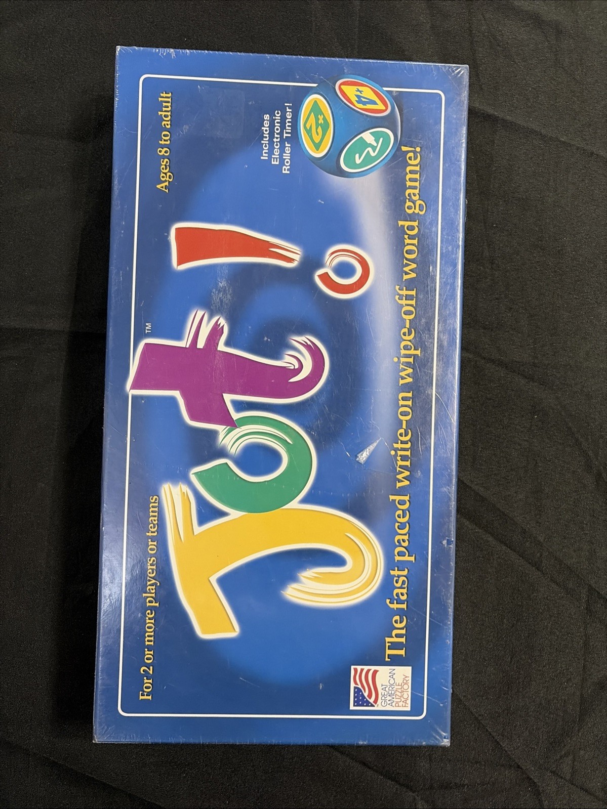 JOT! FAST PACED FUN FAMILY WORD PUZZLE BOARD GAME New