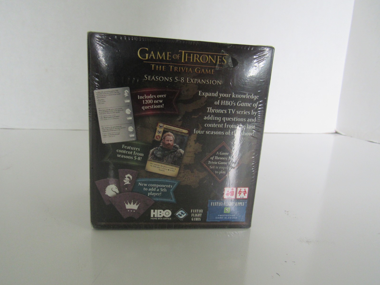 Game of Thrones Trivia Game Season 5-8 Expansion New