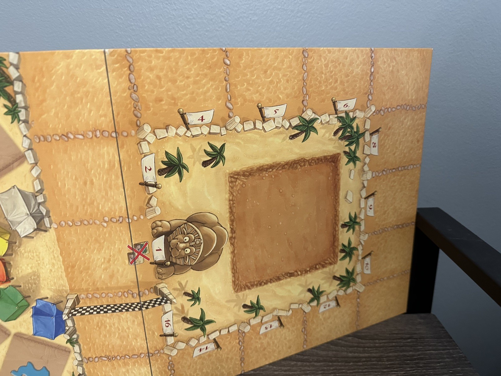 Camel Up Board Game First Edition Replacement Board