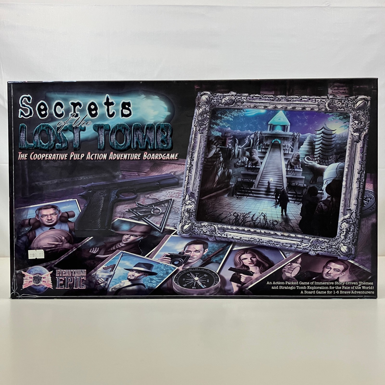 Everything Epic Secrets of The Lost Tomb 2015 Board Game EOP Edition 1st Print