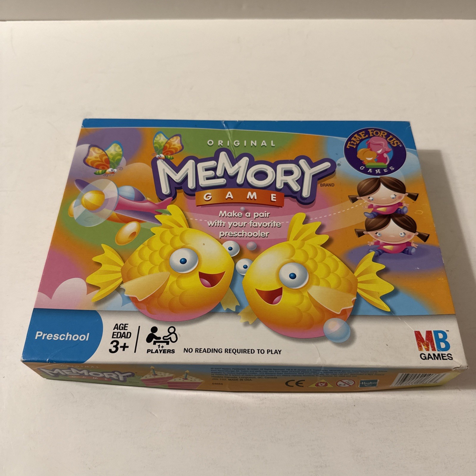 Original Memory Game by Milton Bradley – 2007 Edition – Complete!