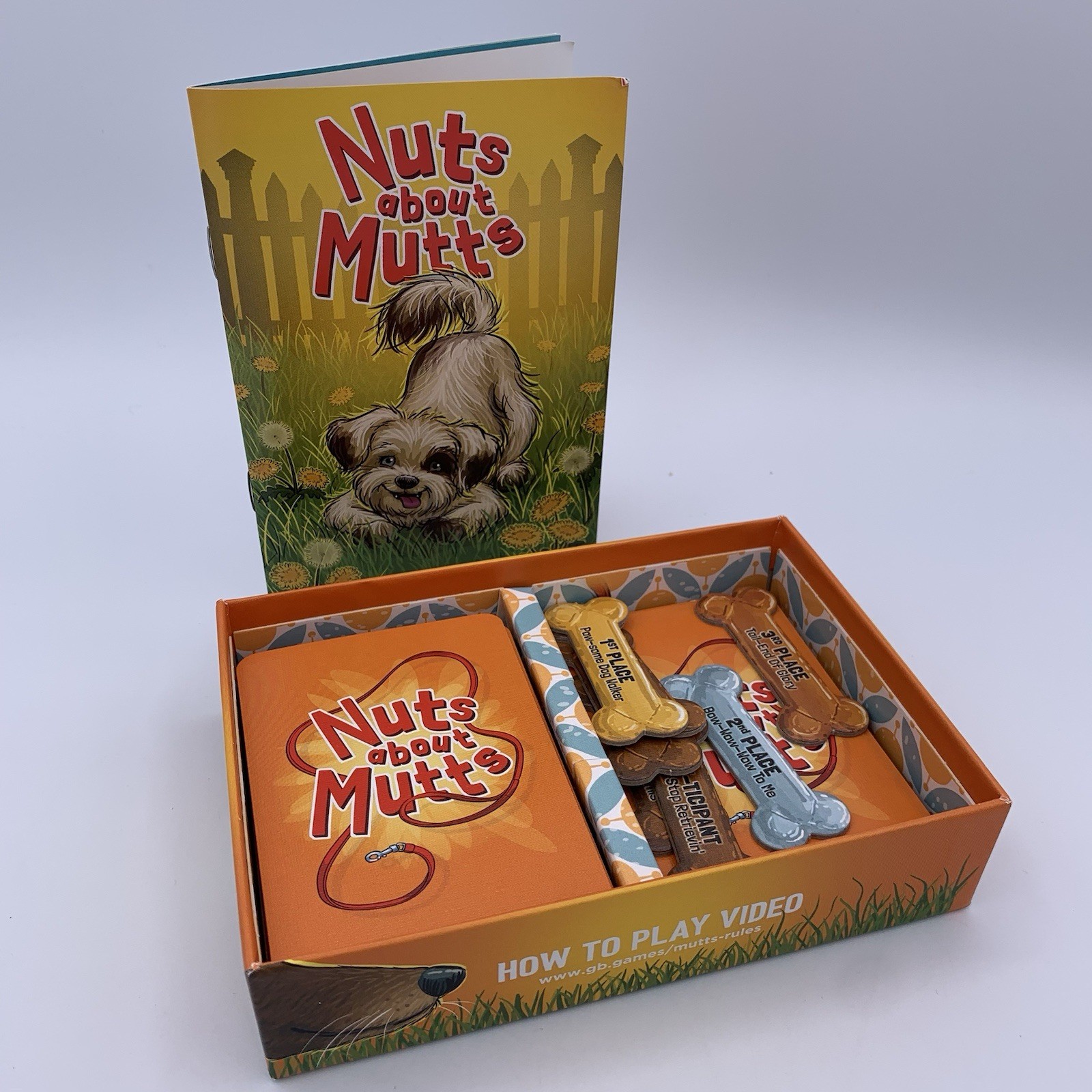 Grandpa Beck’s Nuts About Mutts Dog Card Game 2019 COMPLETE A Howling Good Time