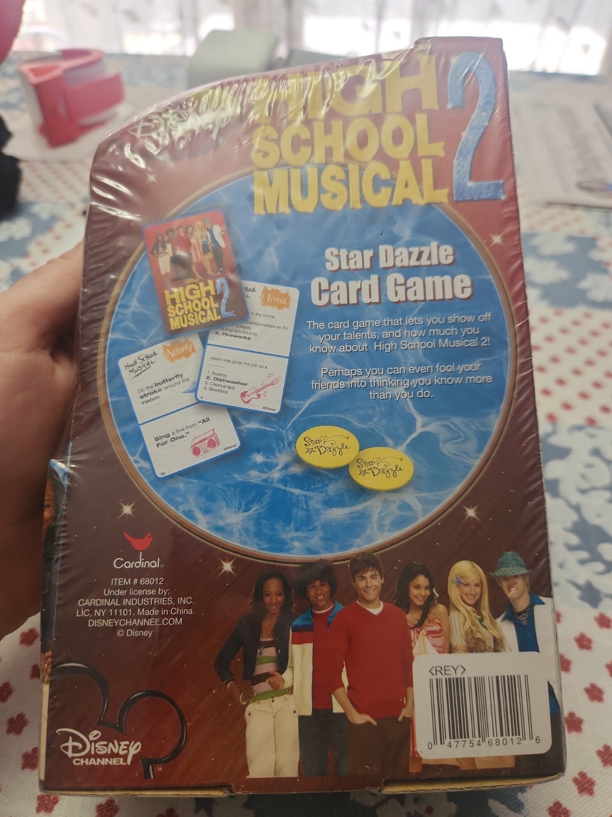 Disney High School Musical 2 ‘Star Dazzle’ Card Game Factory Sealed