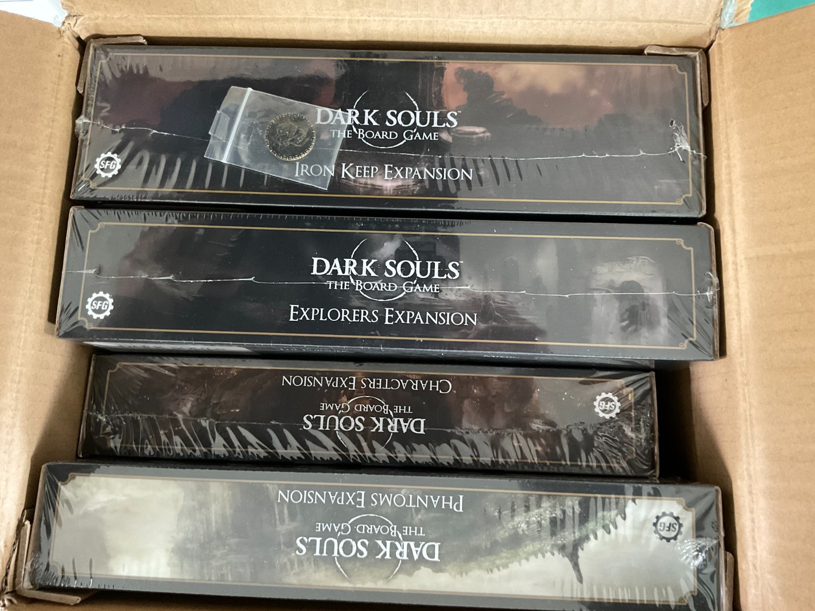 SFG Dark Souls: The Board Game Kickstarter English Stretch Goals Wave 3 new