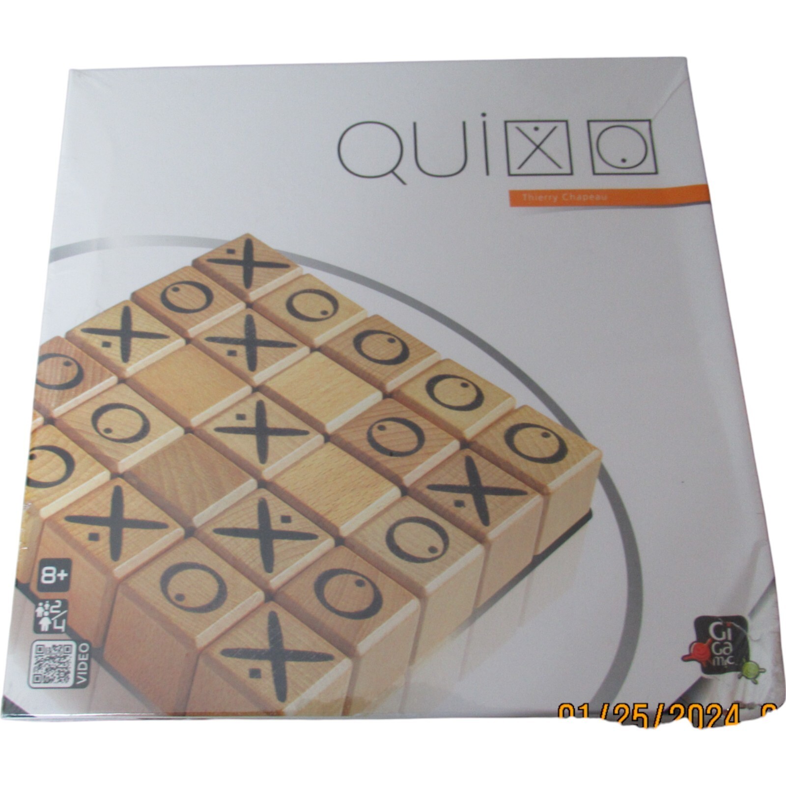 Quixo Abstract Strategy Game for Families and Adults Ages 8+ 1995 NEW DMG PKG