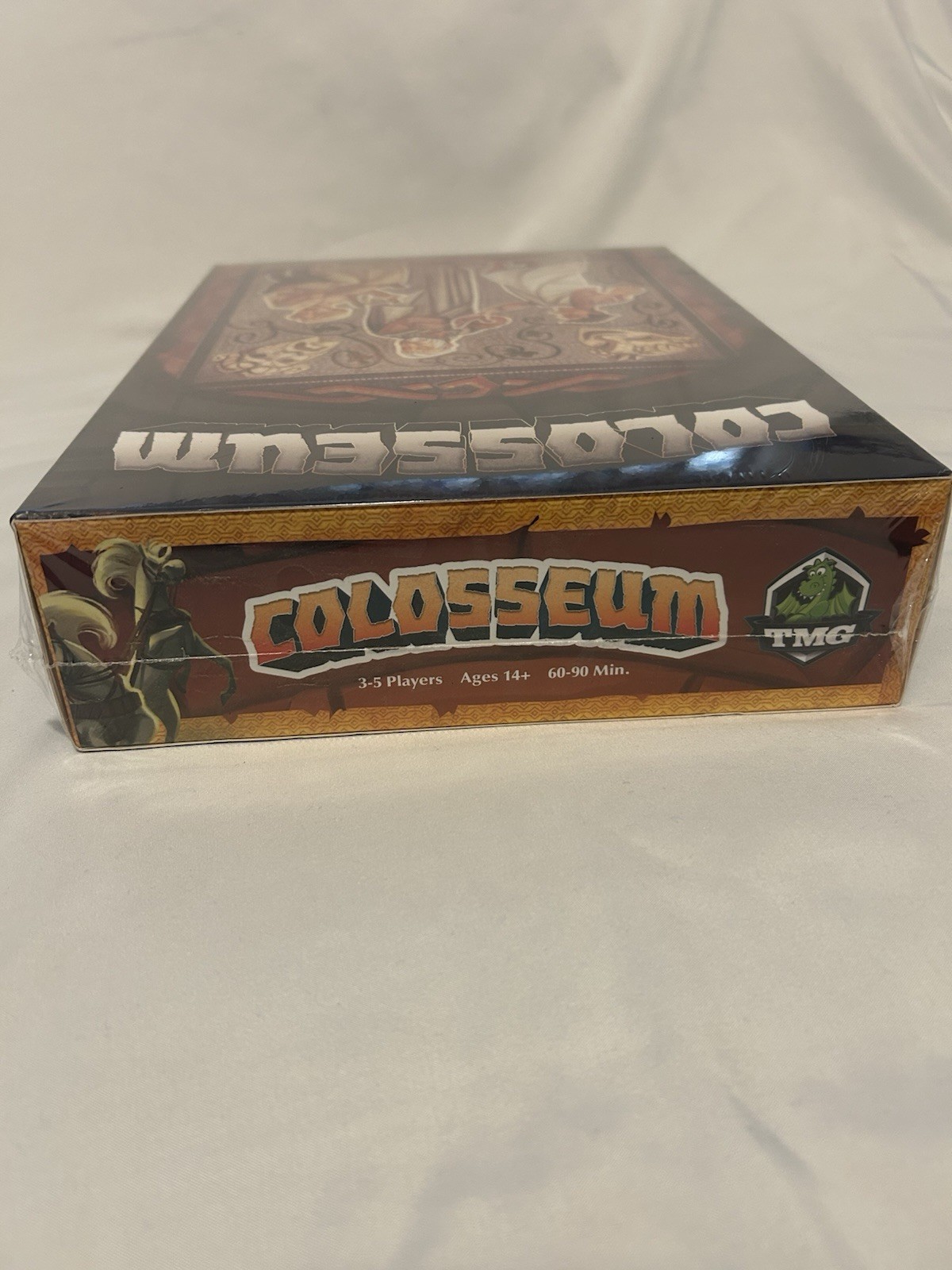 TMG Colosseum Board Game (Kickstarter Ed) Box NIS Exclusive Sleeve Metal Coins