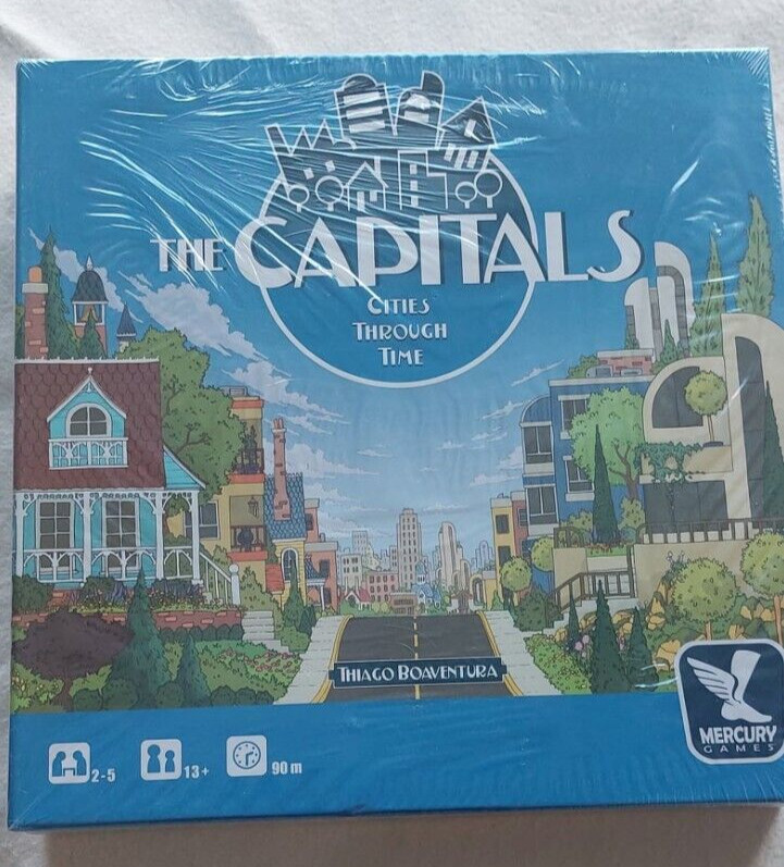 The Capitals Cities Through Time Thiago Boaventura Mercury Games New