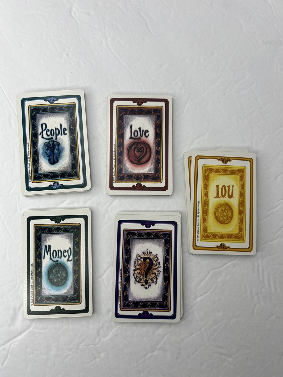 The Original Fortune Telling Board Game Jennifer Sands Love Money Destiny – Used