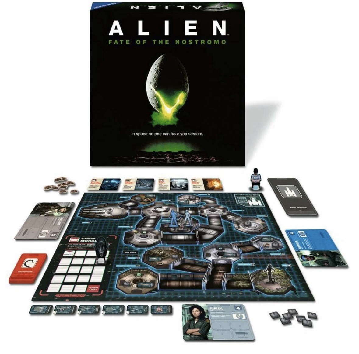 ALIEN: Fate of the Nostromo board game new 2021 UK ravensburger