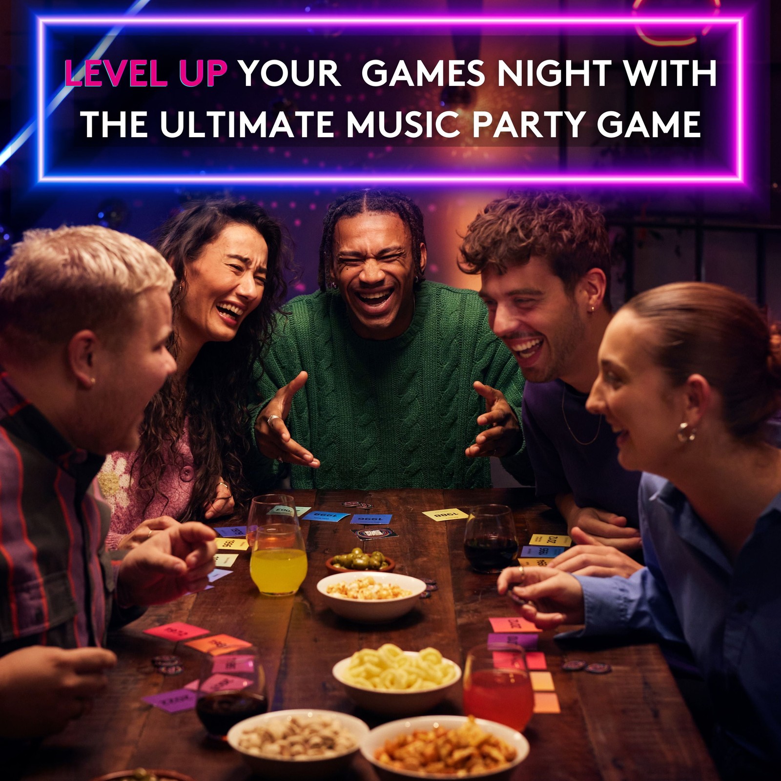 Hitster – the Music Party Card Game, Fun Music Card Game, 2-10 Players