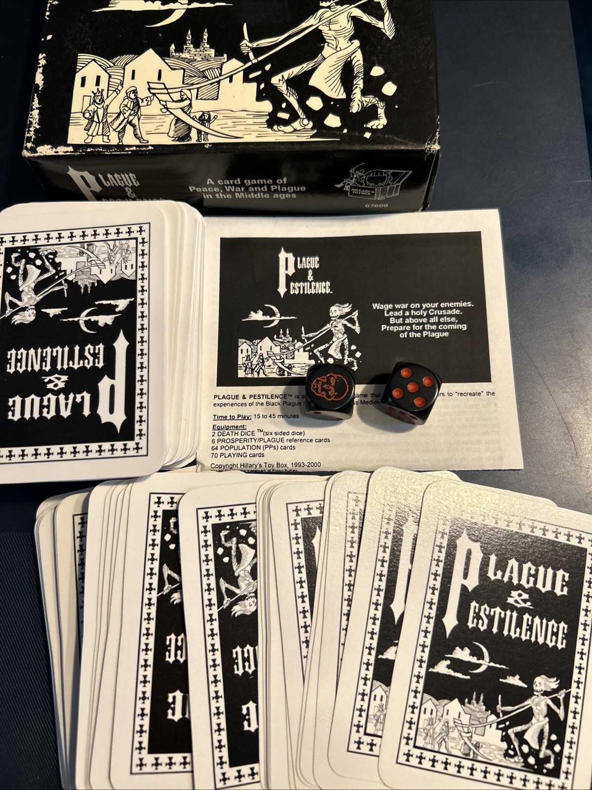 Plague & Pestilence: Chessex Manufacturing: From A Game Collector’s Estate