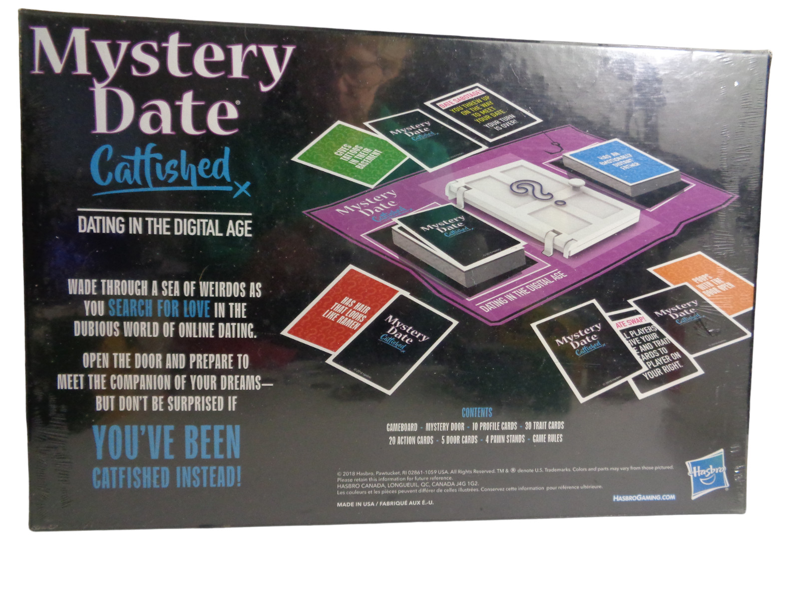 MYSTERY DATE Catfished By HASBRO New & Sealed Parody of Original Game