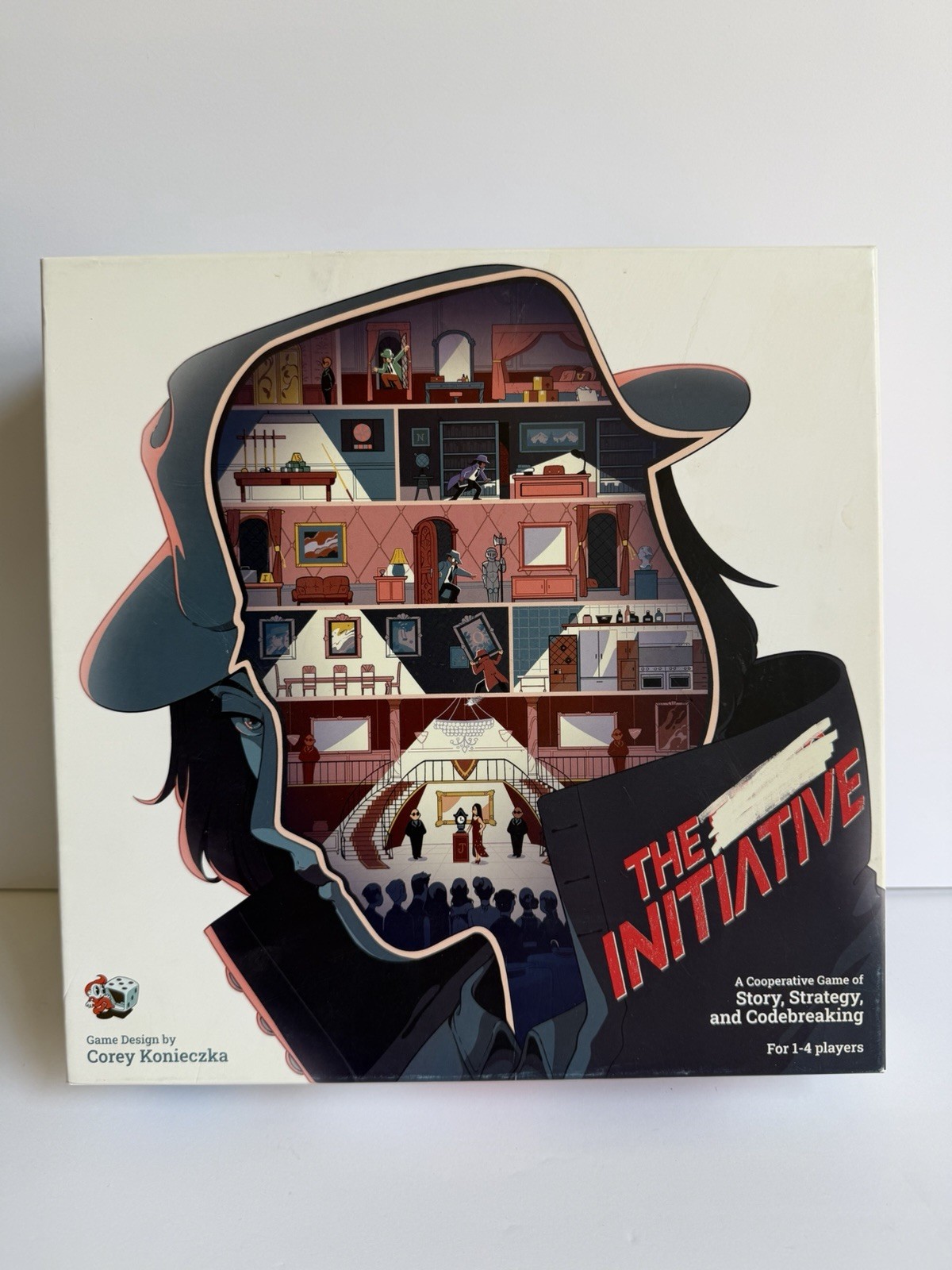 The Initiative Cooperative Codebreaking Board Game Unexpected Games COMPLETE