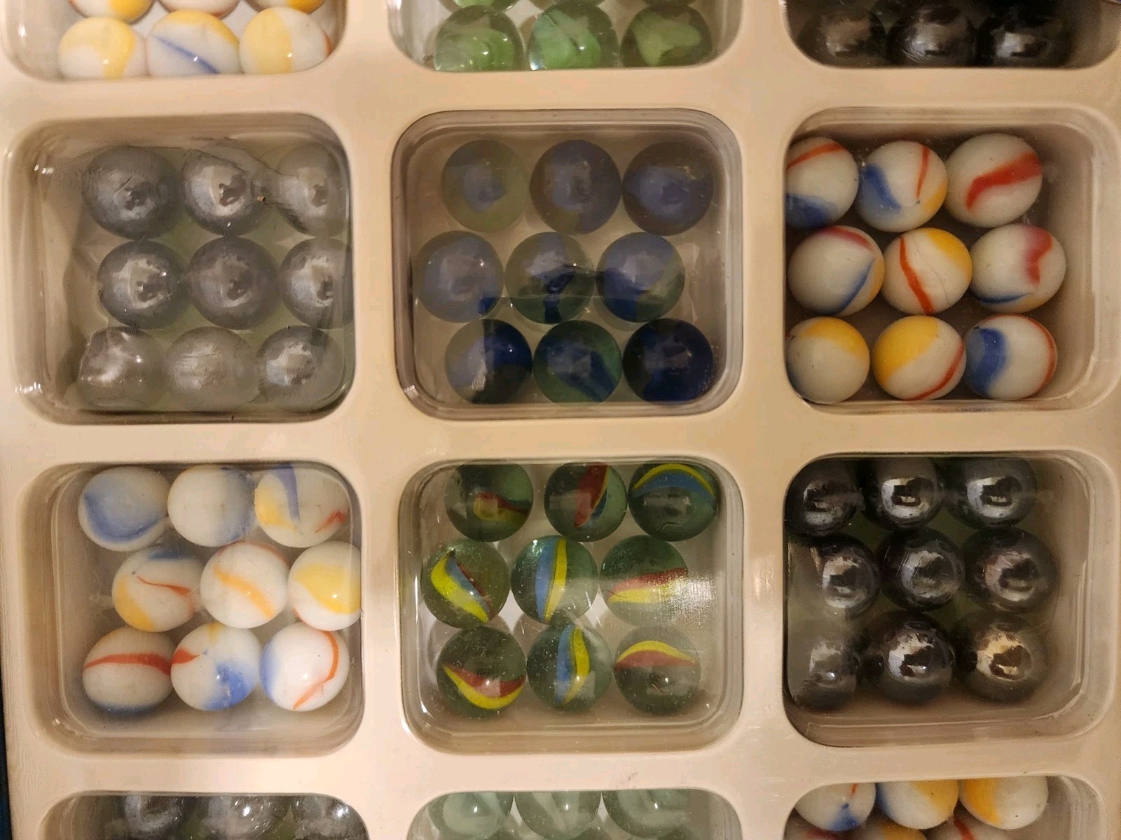 1997 Rare Vintage ​Winner Marbles 108 Piece Set Prosperity Ind. Co. New Sealed