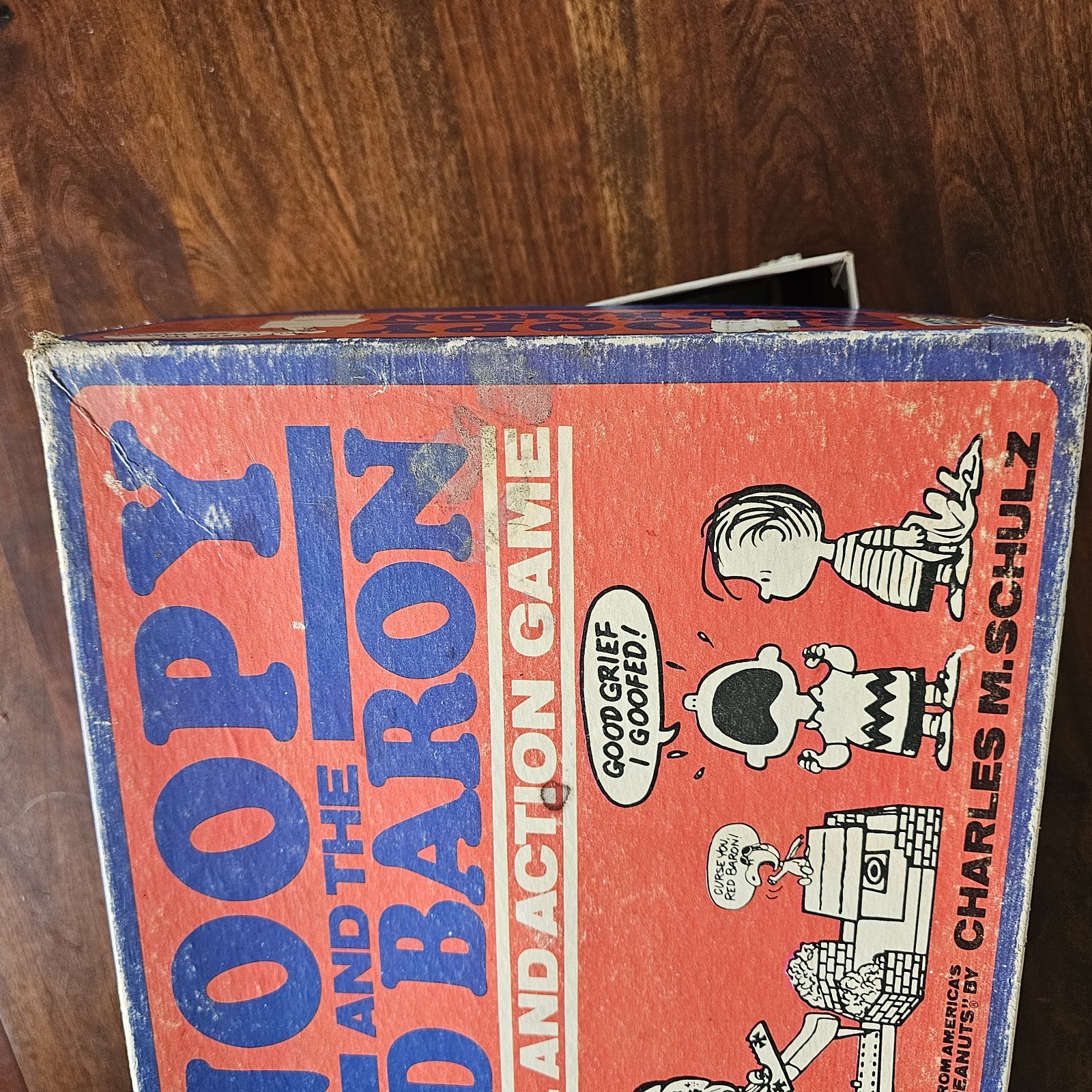 1970 Milton Bradley Snoopy and the Red Baron Skill and Action Game