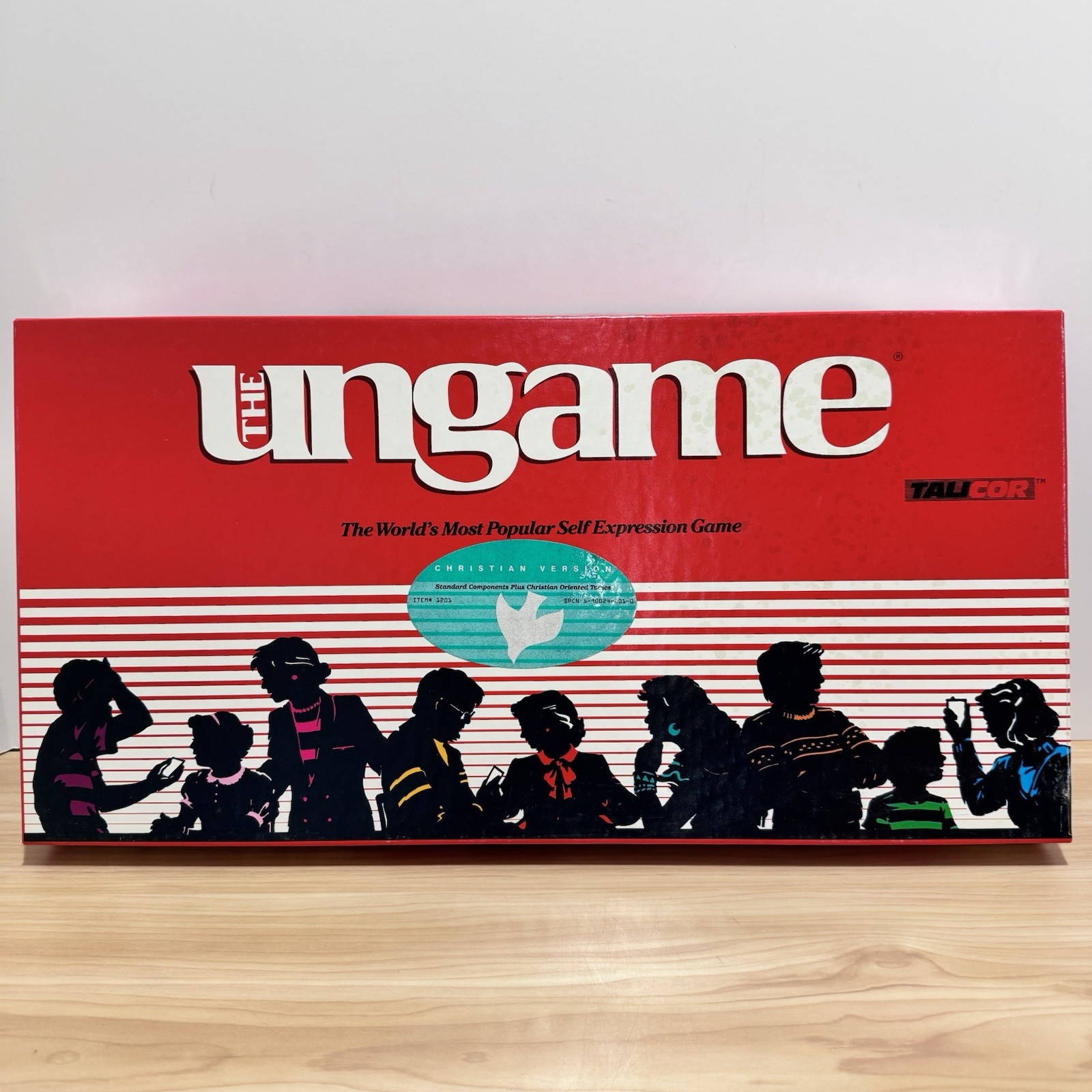 1989 Vintage THE UNGAME Board Game Christian Version – by Talicor Inc. Complete