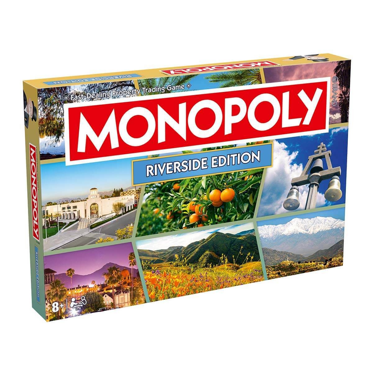 Riverside, CA Monopoly Board Game – New & Sealed