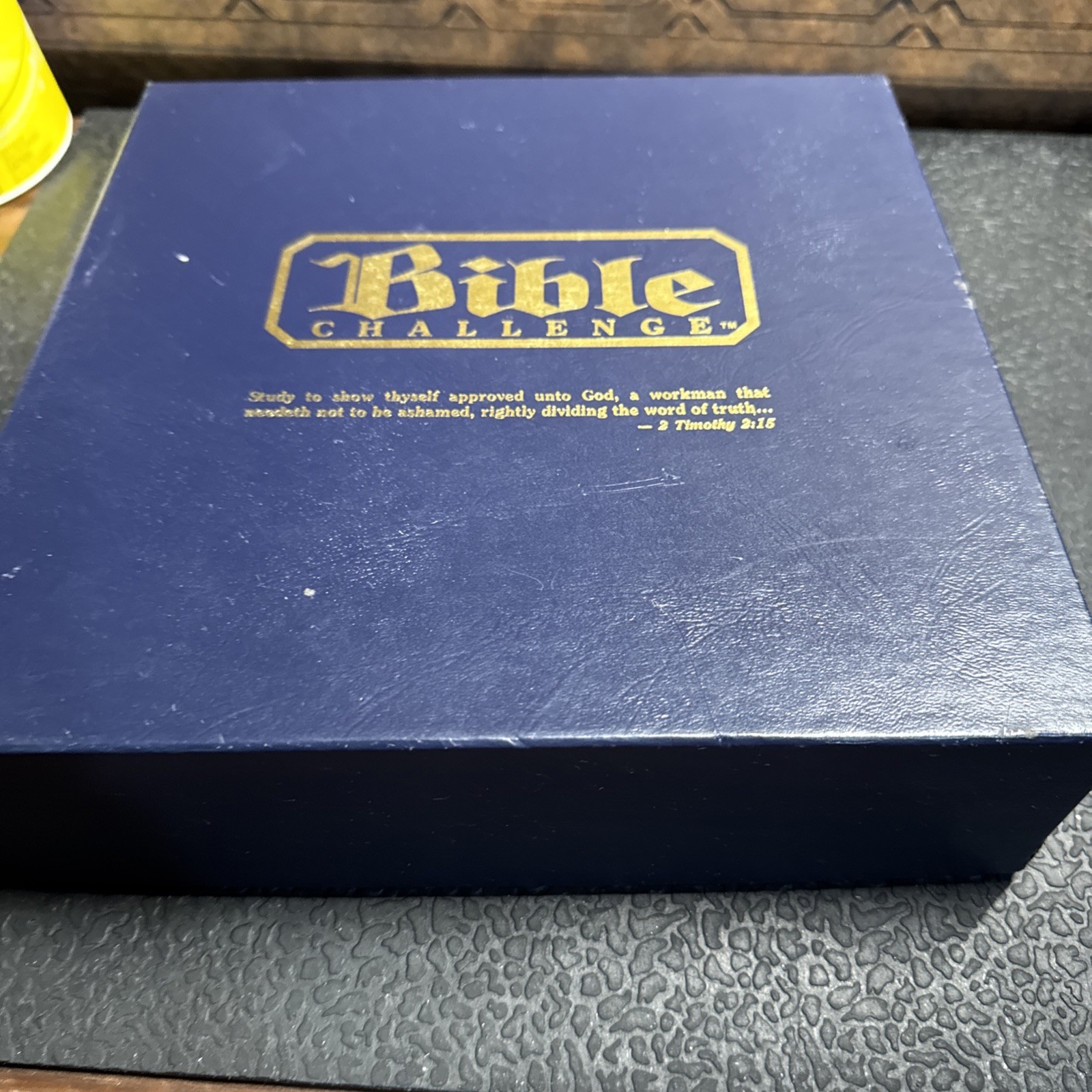 Vintage Bible Challenge Trivia Board Game 1984 – Complete