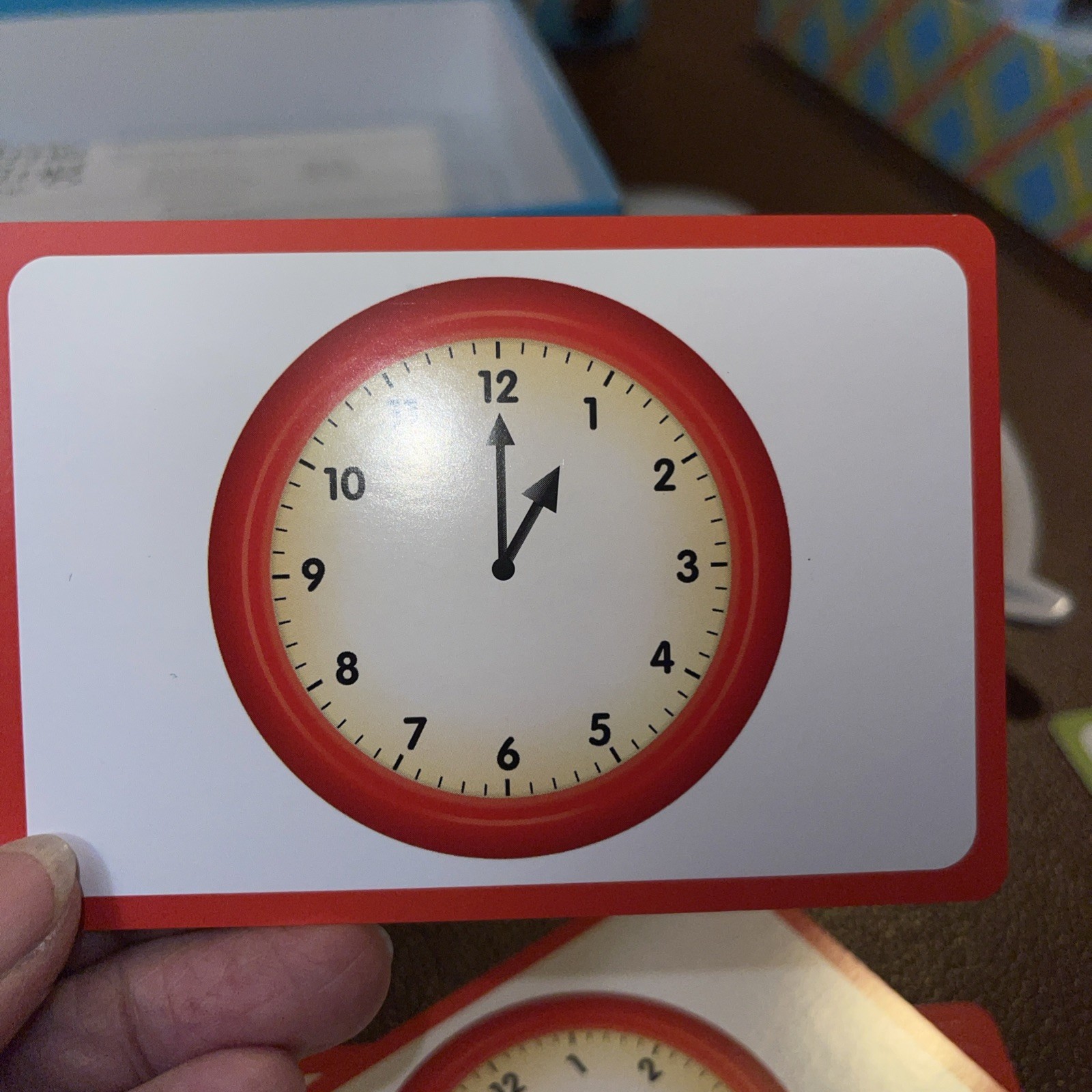 eeBoo Time Telling Game – Colorful Educational Board Game
