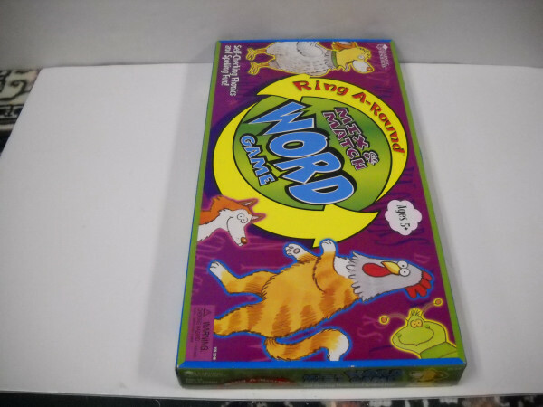 Learning Resources Ring A-Round Mix & Match CVC Word Game Self-Checking New!