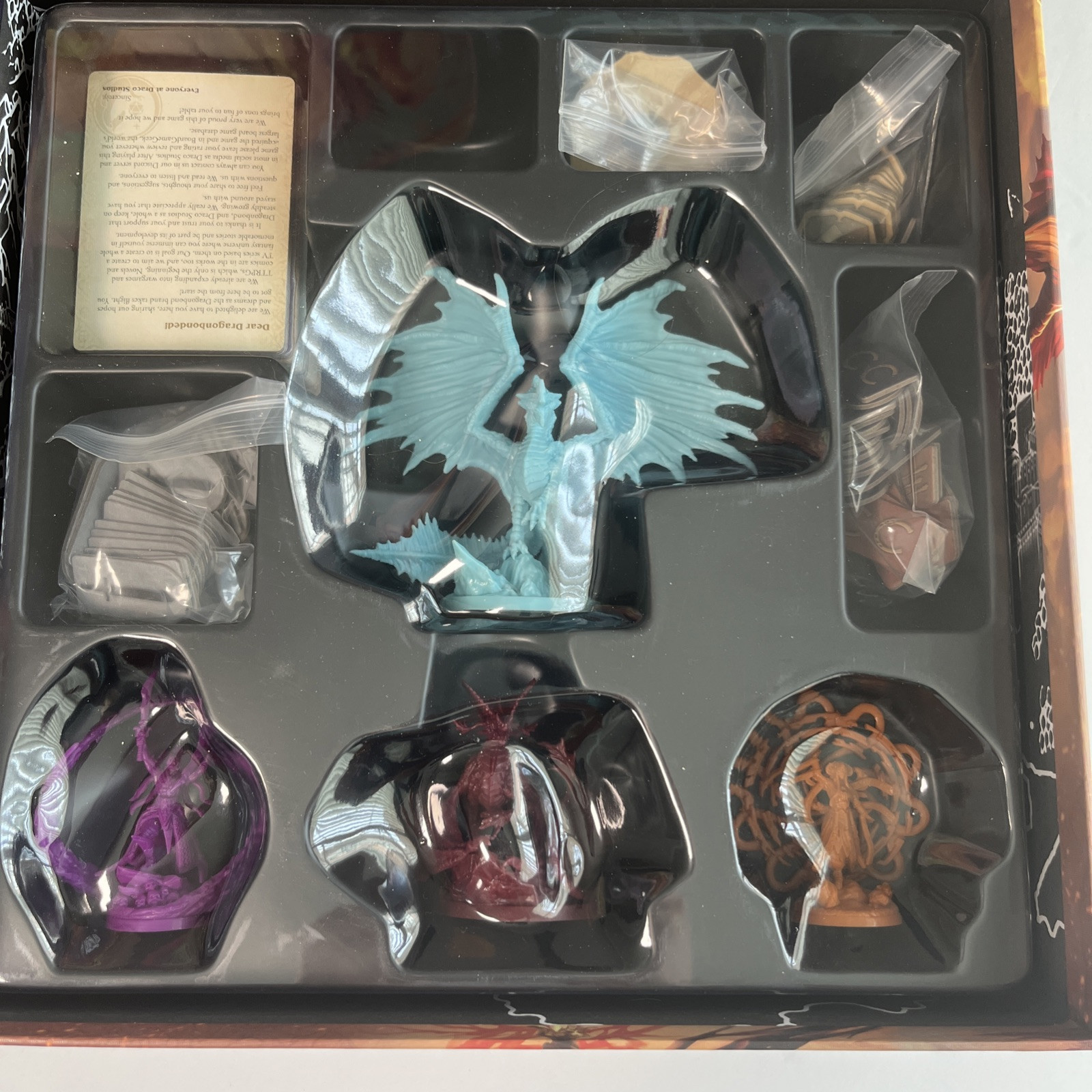 Draco Studios Dragonbond Lords of Vaala Asymmetric Strategy Board Game