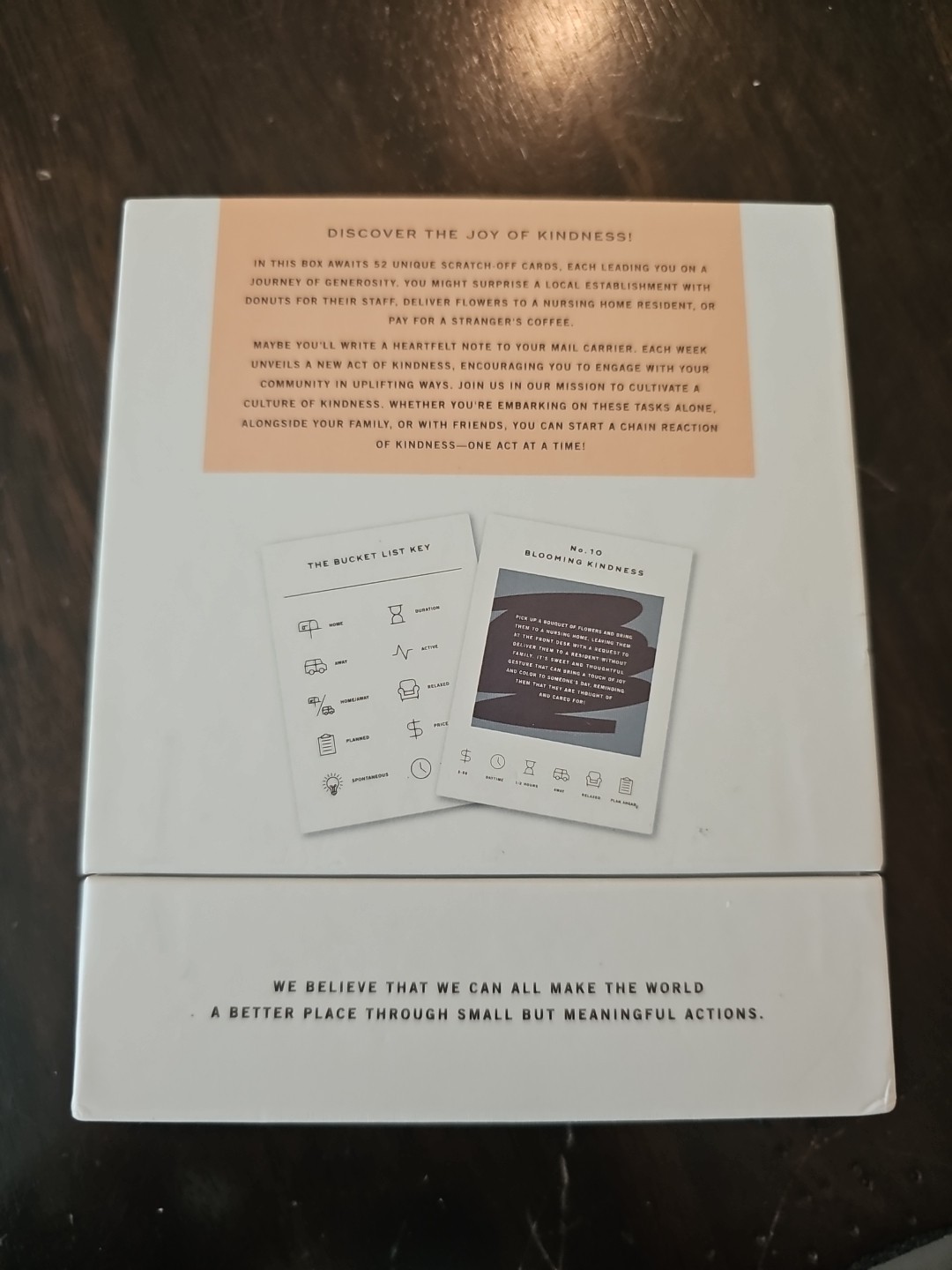 RIO Acts of Kindness Deck. Kindness Bucket List. All Cards Are Unscratched. NEW