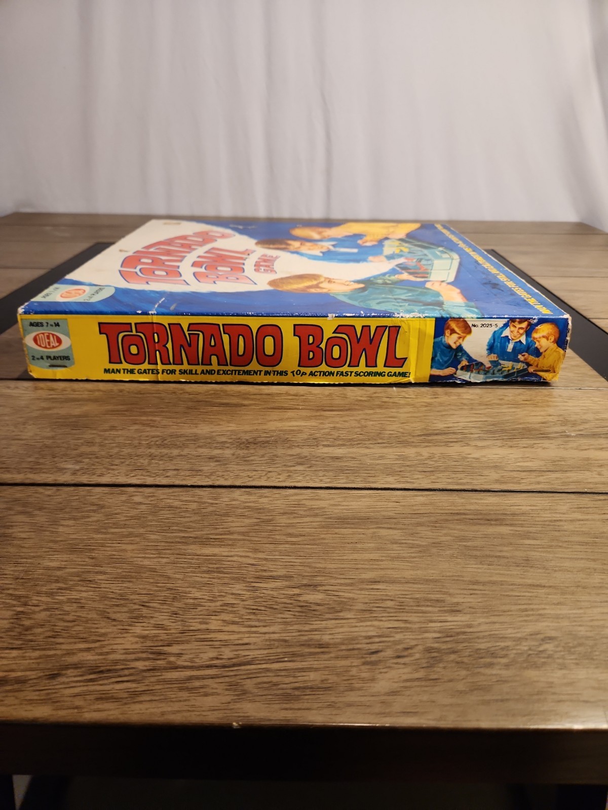 Vintage Tornado Bowl Game Ideal 1971 Bowling Pins rare with box