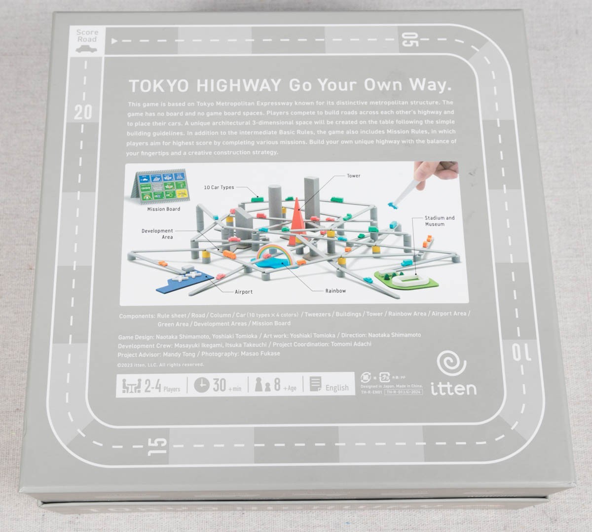 Tokyo Highway Rainbow City Board Game 1-4 players, 2 player exp + solo – Great