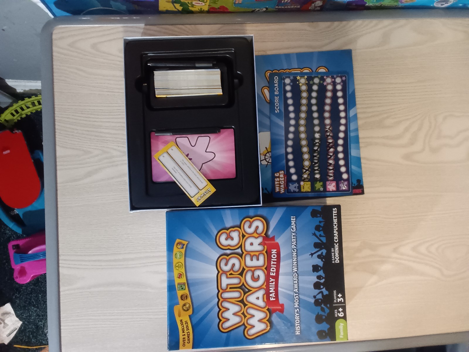wits and wagers lot of 3