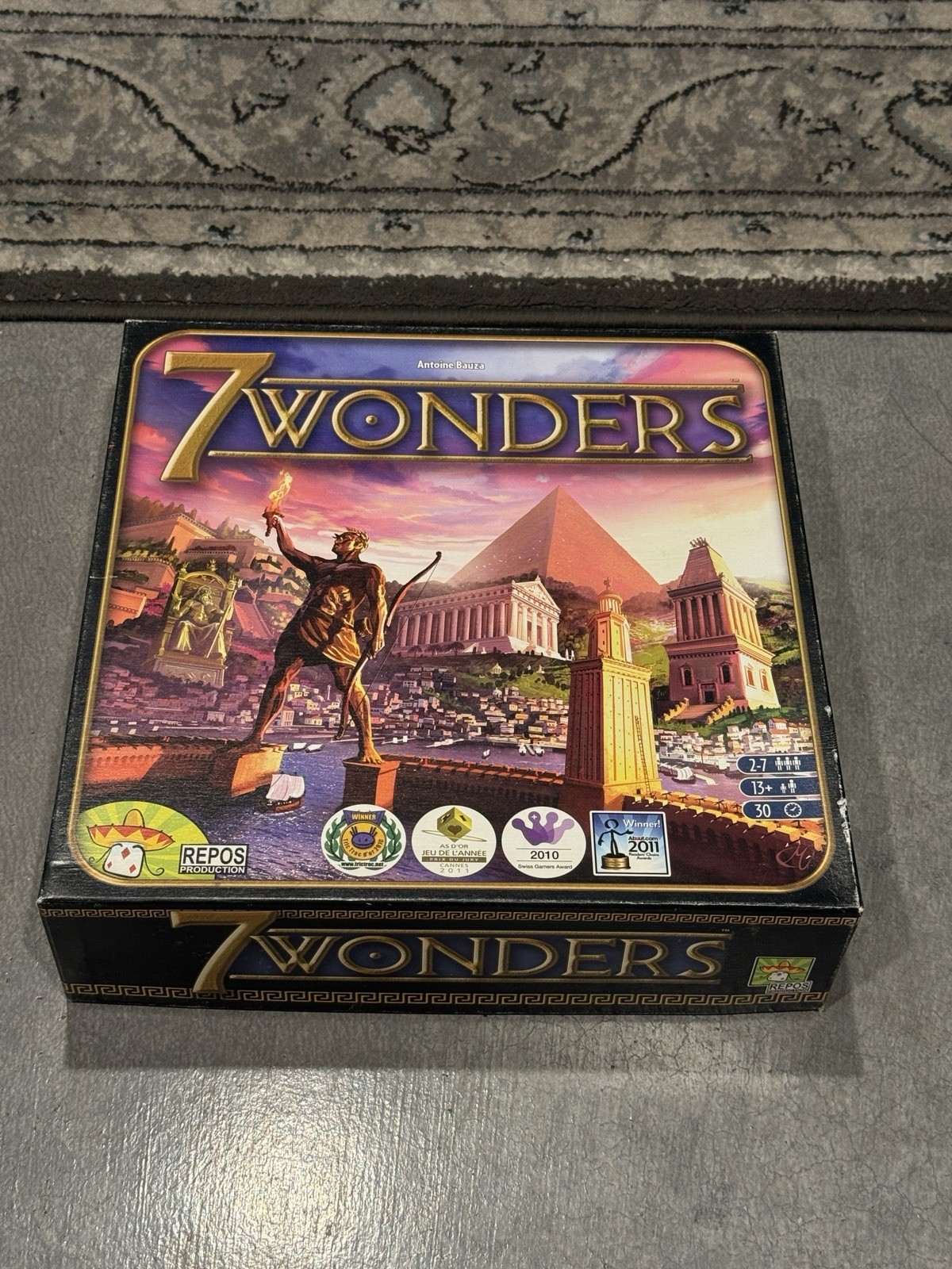 Kemet + C3k And 7 Wonders With Expansions: Cities, Leaders, And The Wonder Pack