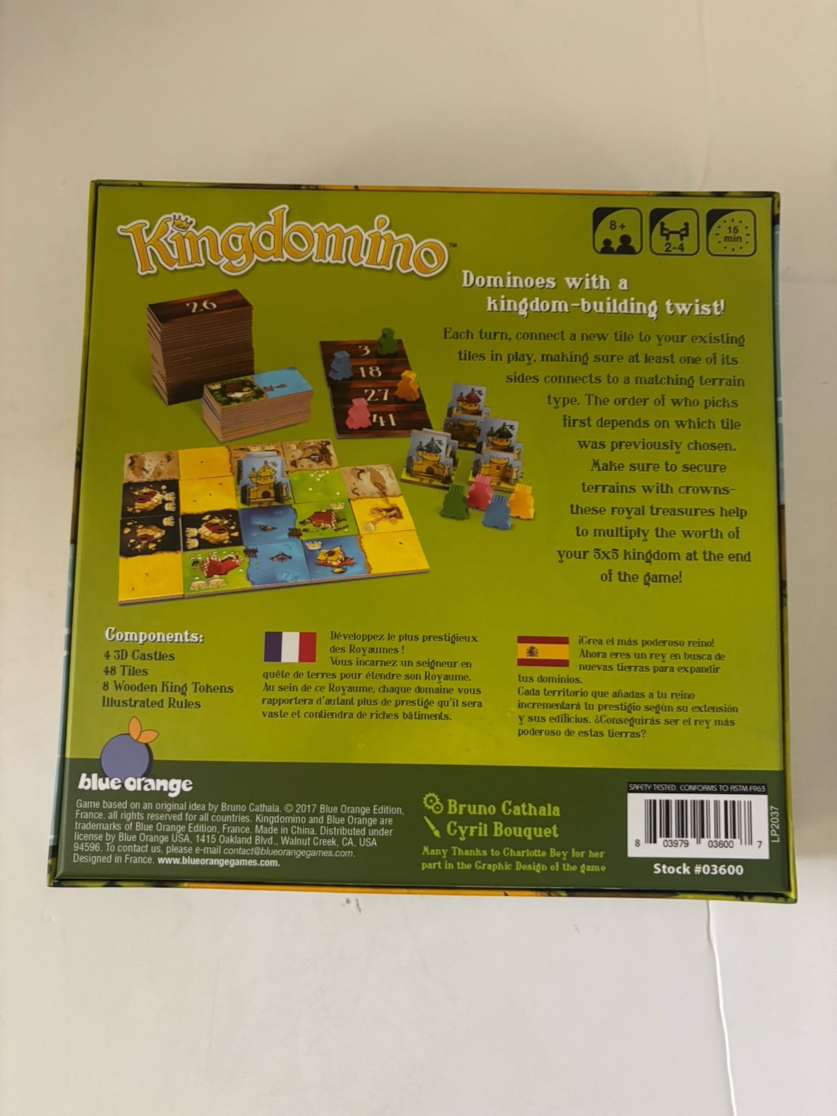 Kingdomino Royal Pack Original Kingdomino & Age Of Giants Expansion Games