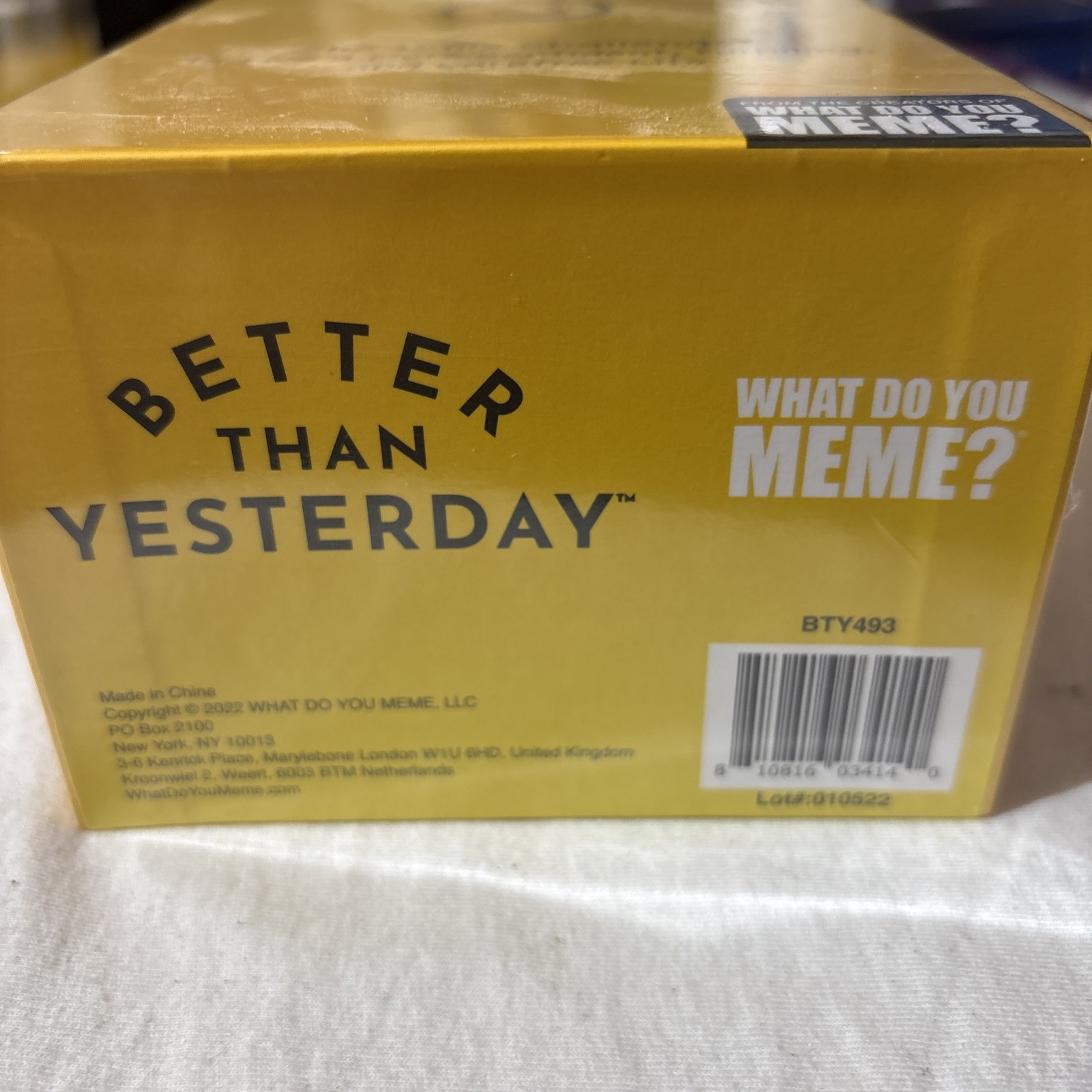 Better Than Yesterday Card Game Of 365 Daily Challenges 2022 Ages 16+✅ Authentic
