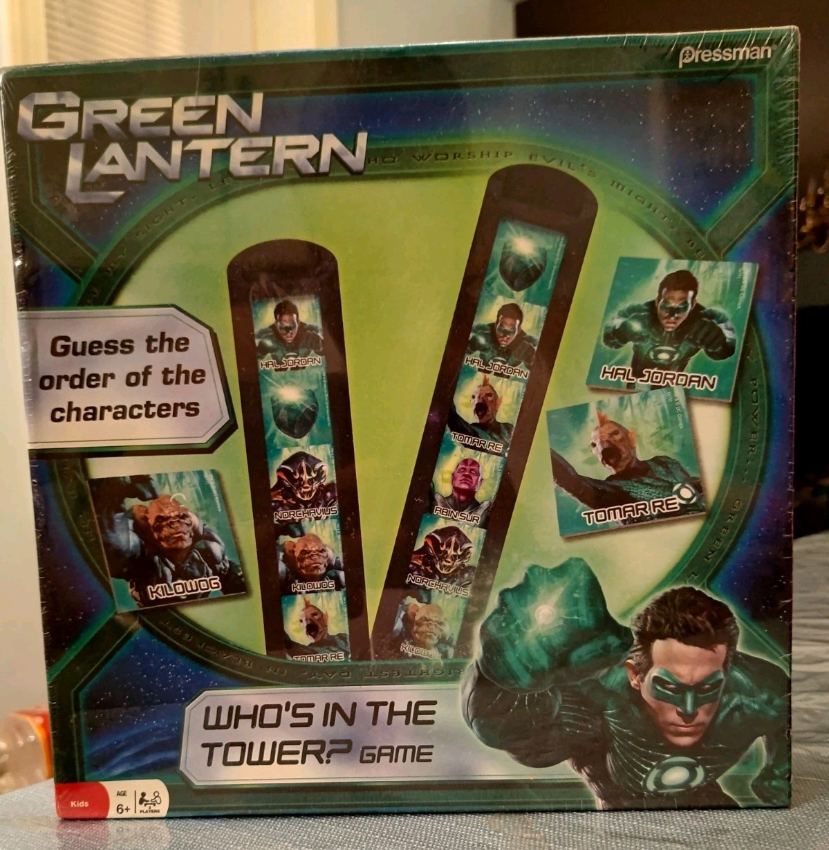 DC Comics Green Lantern ‘Who’s In The Tower?’ Game Toys Board Games