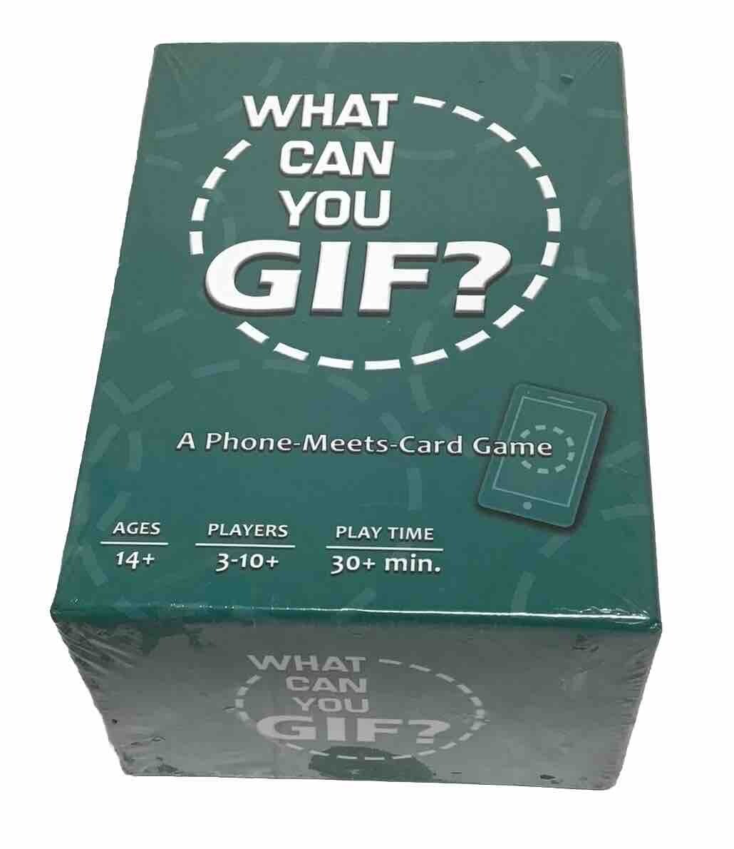 What Can You GIF? – An Award Winning Phone-Meets-Card Game by TwoPointOh Games