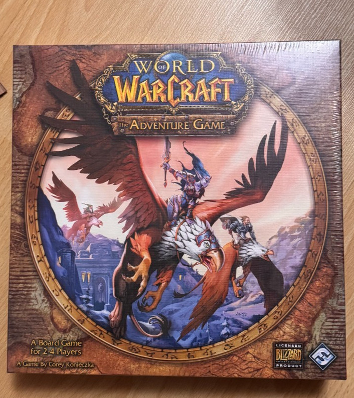 Blizzard World Of Warcraft The Adventure Board Game Fantasy Flight Games New