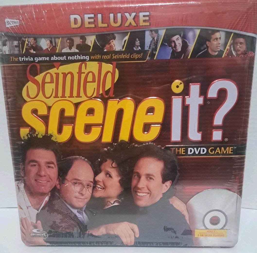 Seinfeld Scene-It Deluxe DVD Game – 2008 – Trivia Game Factory Sealed