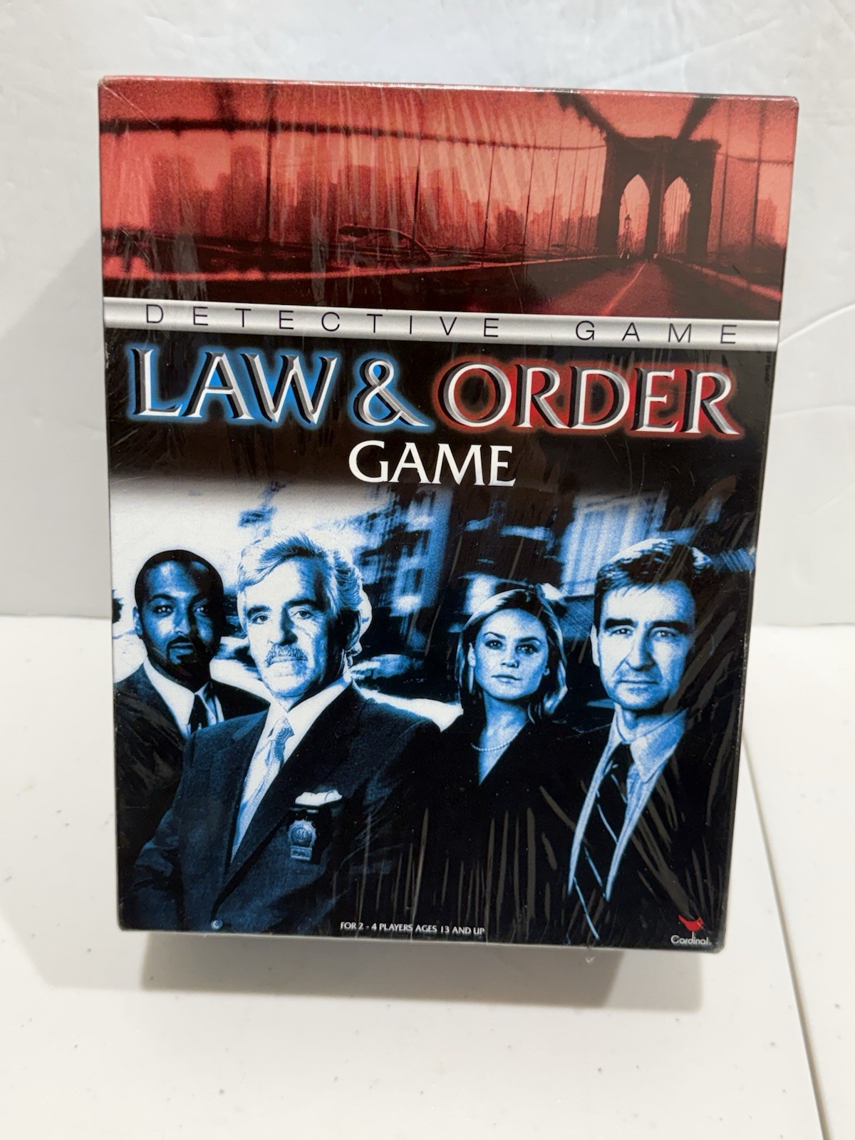 Law & Order Detective Game Cardinal Games 2-4 players ages 13+ TV Show