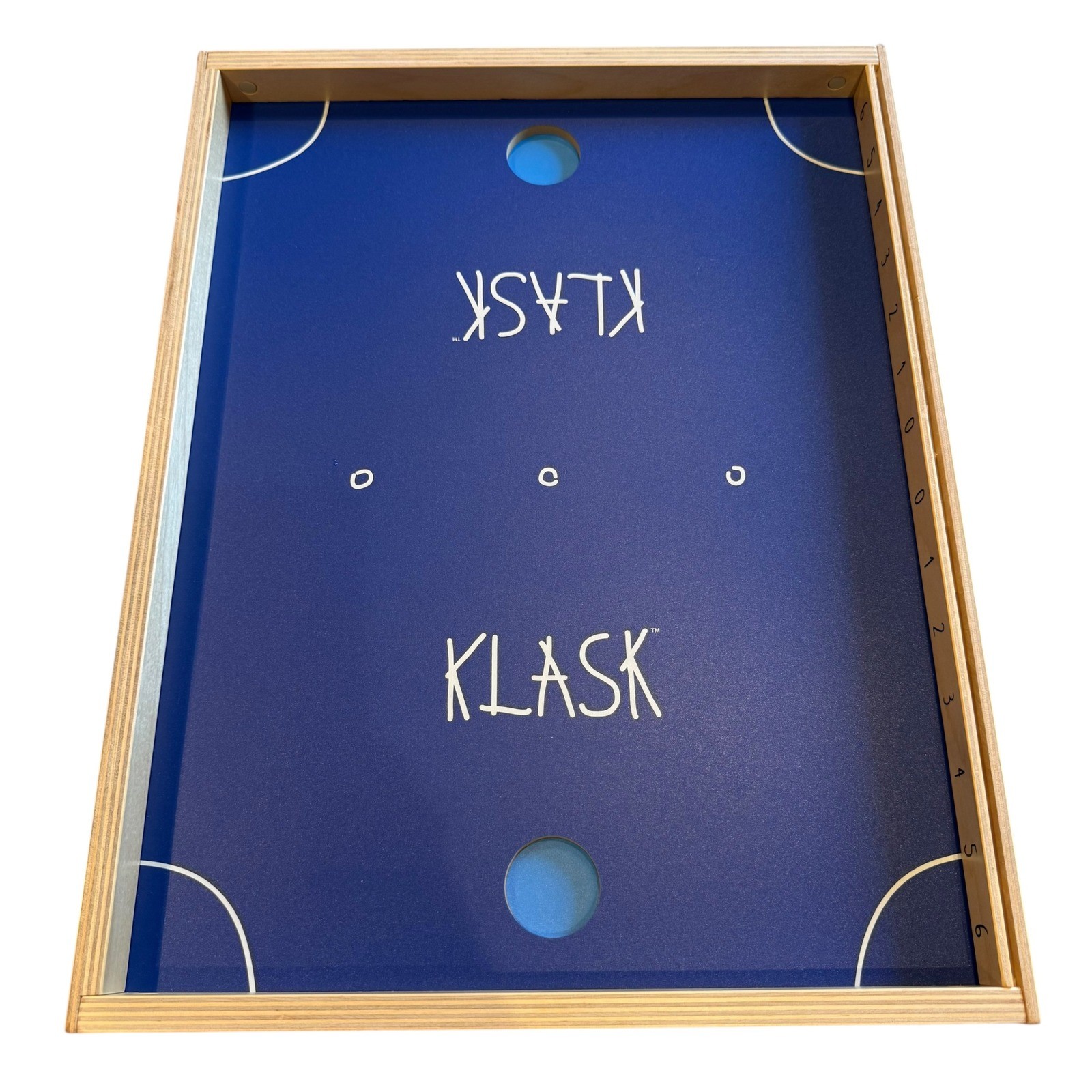 KLASK Magnetic Battle Board Game Award Winning Tabletop Strategy Game Blue