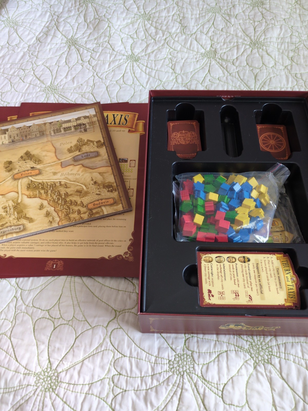 Thurn and Taxis Board Game Rio Grande, 2006 Edition