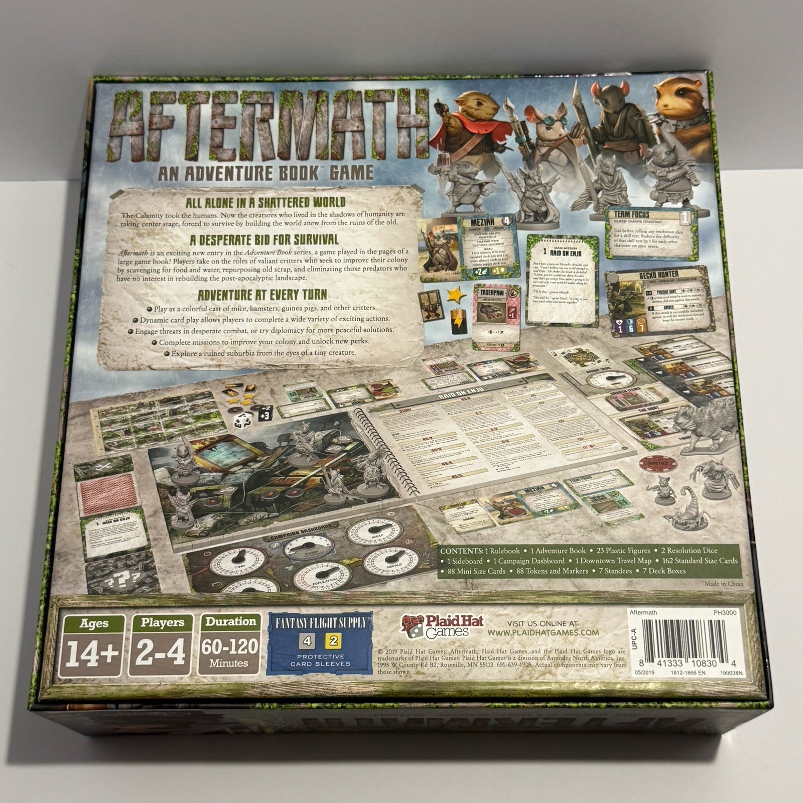 Aftermath Board Game Plaid hat Games 2019 – Open Box / Unpunched