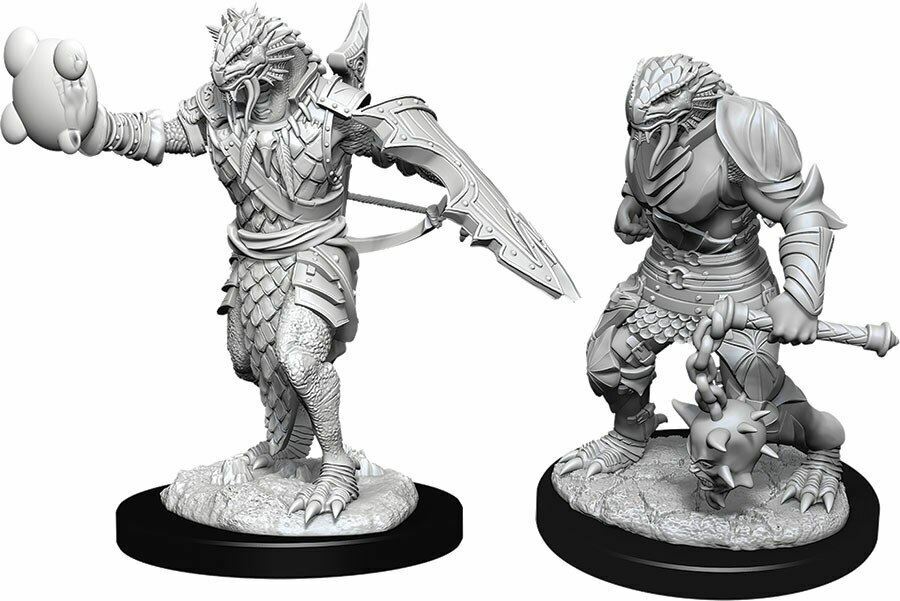 Male Dragonborn Paladin Wave 11 Nolzurs Marvelous Unpainted Miniatures
