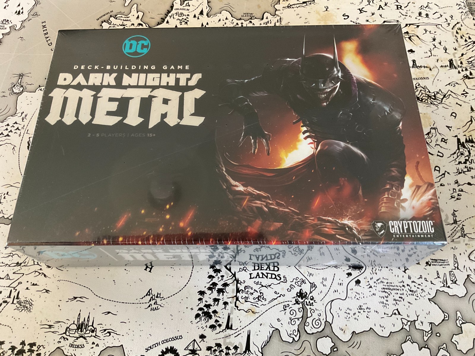 Cryptozoic DC Deck-Building Game: Dark Nights: METAL boxed set new sealed