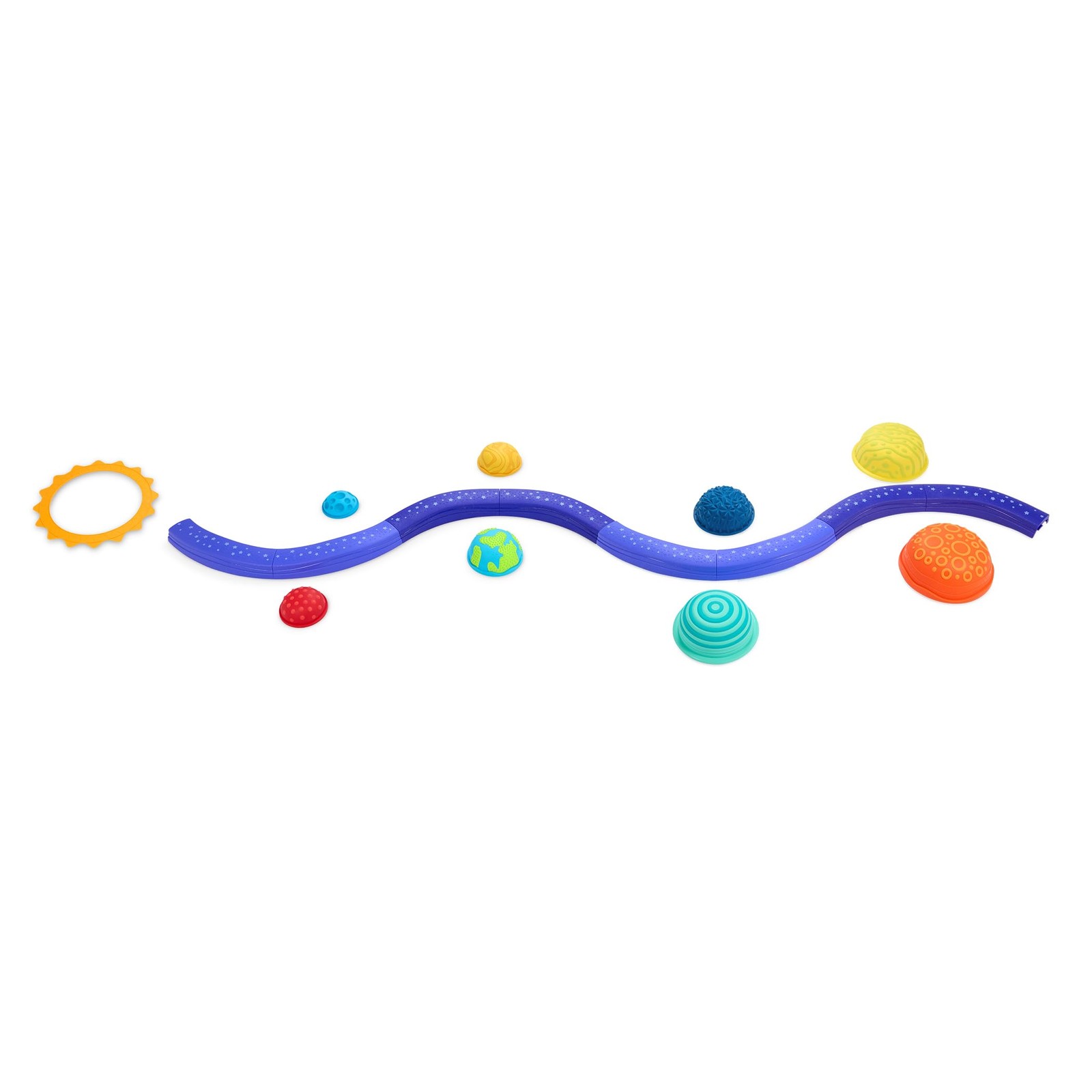 Balance Beam for Kids Interlocking Sensory Pods Active Play Toddlers Battat