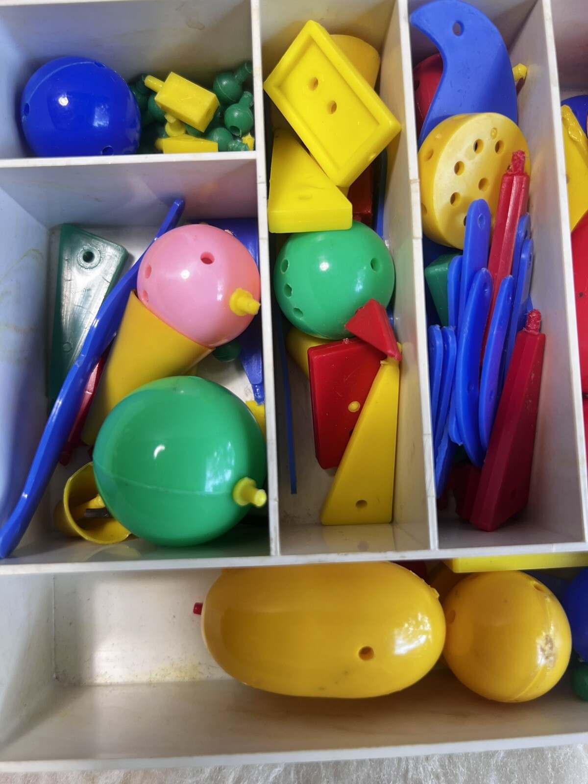 Vintage 50s/60s Child’s German plastic plug-in game Lustiges Germany