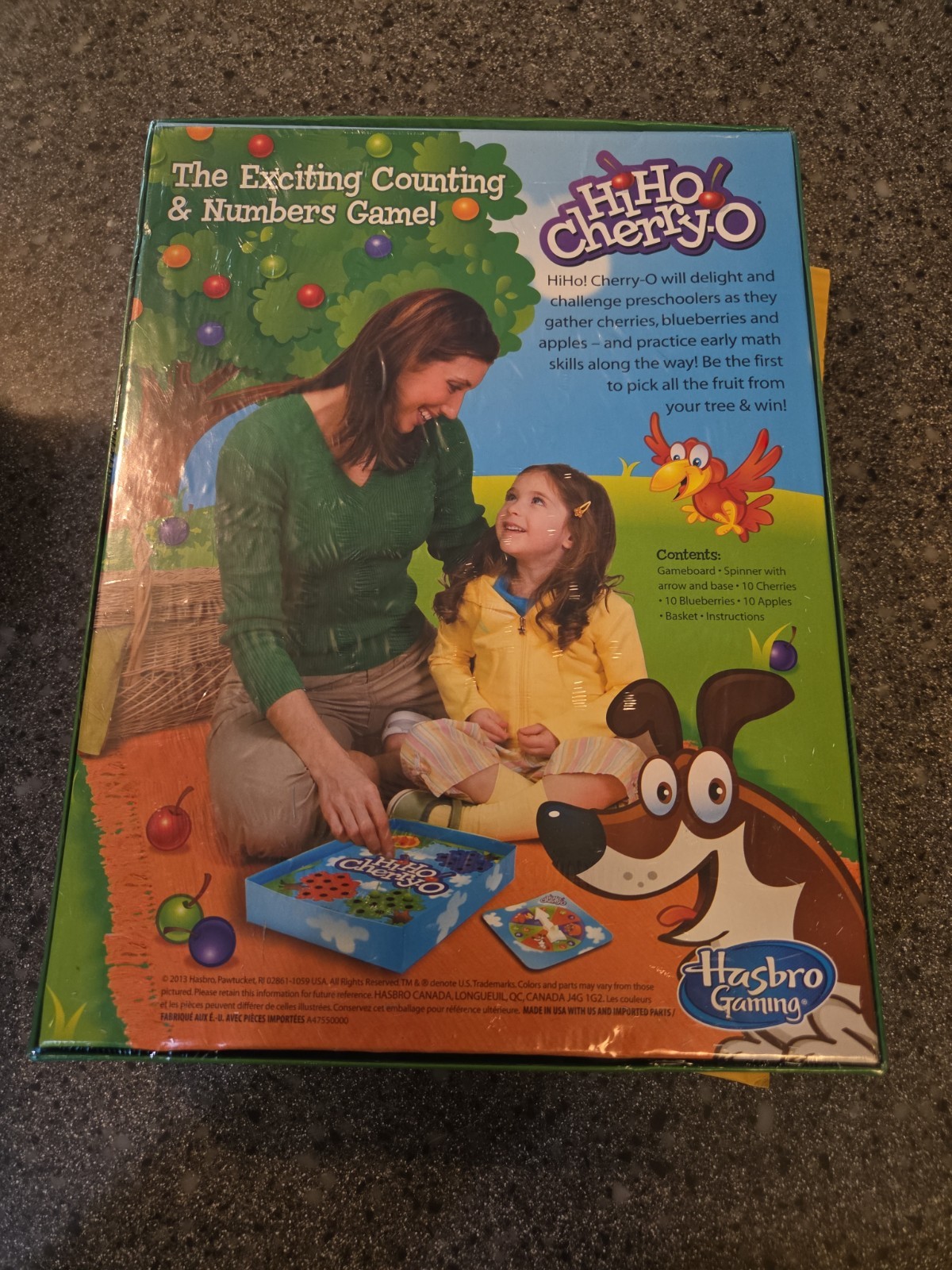 Hi HO Cherry-o Exciting Counting Game Hasbro Family Fun 2013