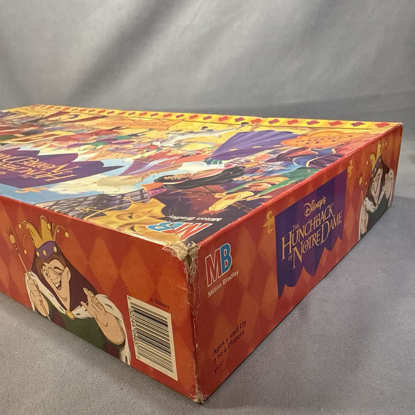 Milton Bradley 1995 Disney Hunchback of Notre Dame 3D Board Game NEW Open Box