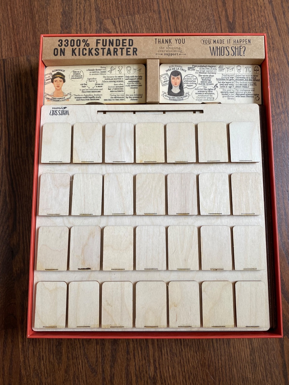 Who’s She? Mighty Women Stories Complete Board Game Playress Educational
