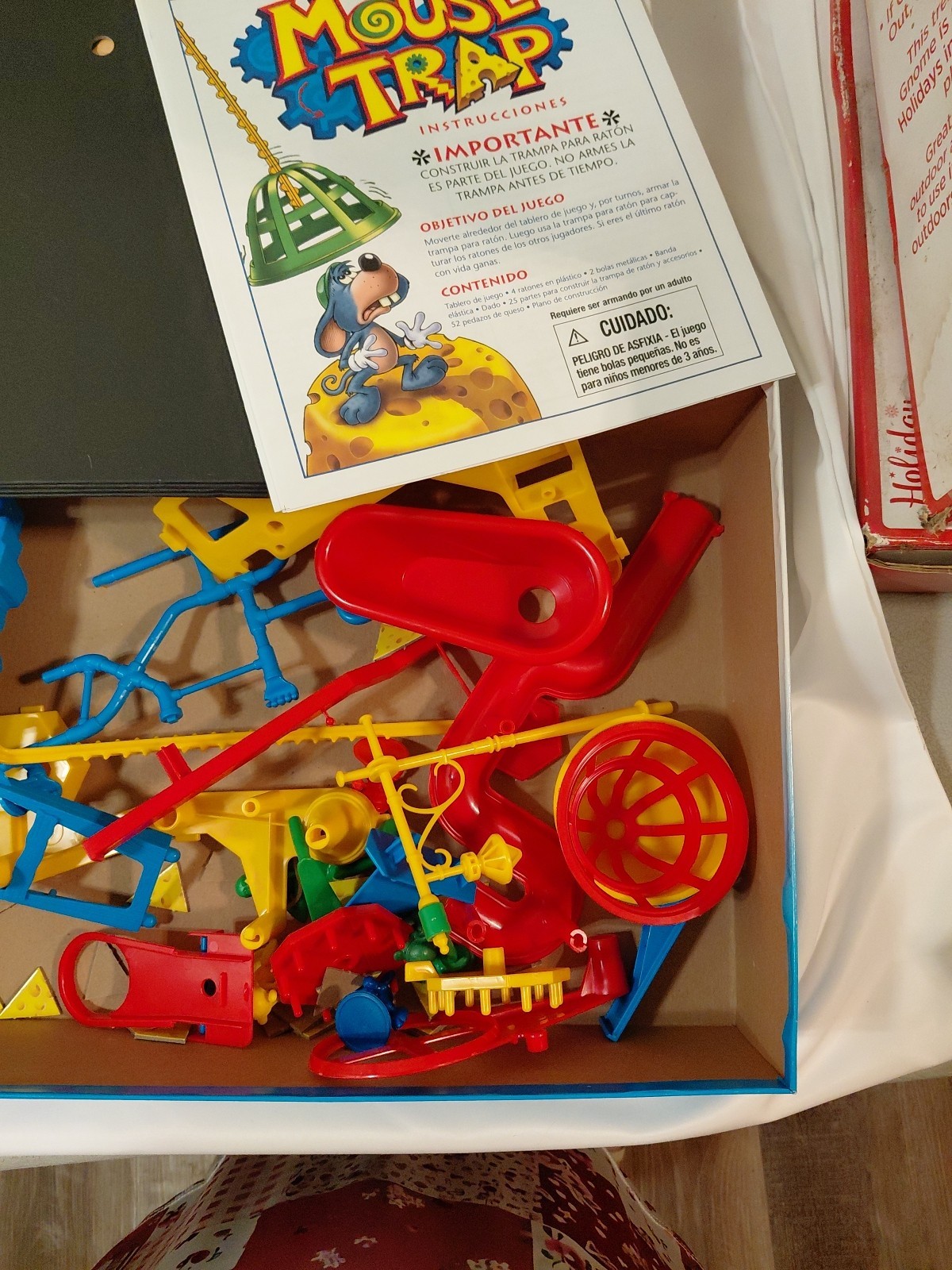 Mouse Trap Board Game; Classic Kids Family Game Night; Rube Goldberg Game