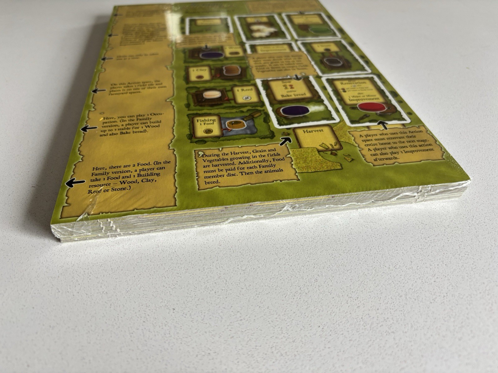 Z-Man Games Agricola The 17th Century Farming Strategy Board Game Open Box