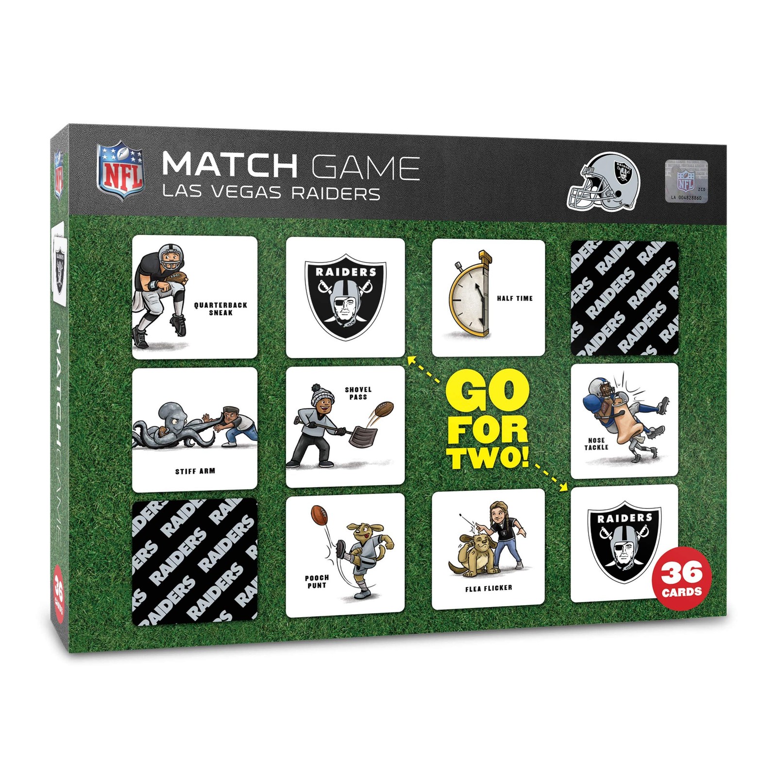 YouTheFan NFL Officially-Licensed Memory Match Game – Humorous, Team-Specific…